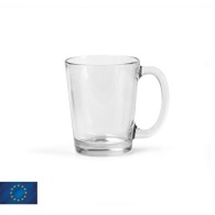 Taza de cristal de 310 ml fabricada en Italia