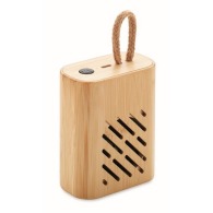 Altavoz inalámbrico REY 3W Bamboo