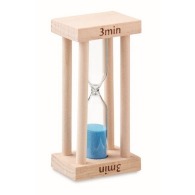 Reloj de arena de madera 3 minutos