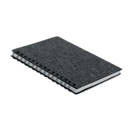 RINGFELT - Cuaderno A5 con tapa de fieltro RPET