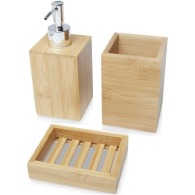 Set de baño de bambú de 3 piezas Hedon