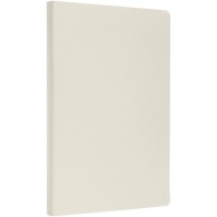 cuaderno a5 con cubierta de cuero vegano y papel de piedra