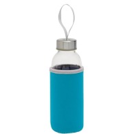 Botella de vidrio con funda 450 ml