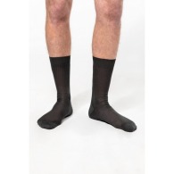 Calcetines de hombre de algodón canalé 4x2 fil d'Écosse