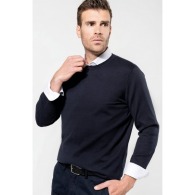 Jersey Supima® de cuello redondo para hombre