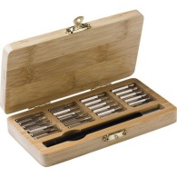 Caja de herramientas en estuche de bambú Willow