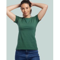 Camiseta blanca de mujer de algodón orgánico Made in France