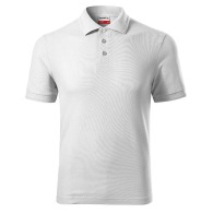 Polo de promoción de trabajo para hombre Blanco