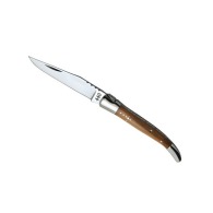 Cuchillo plegable de madera de olivo 11 cm