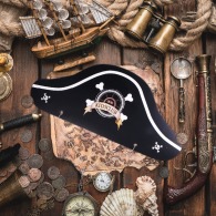 Gorro de pirata de cartón