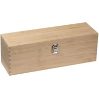 Caja de vino de madera