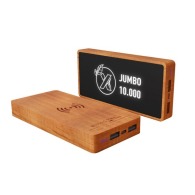 Powerbank de 10.000 mAh con madera (Stock)