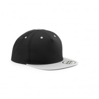 5 Panel Contrast Snapback - Gorra de 5 paneles con visera de contraste