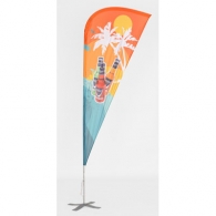 Bandera de la playa QUART-GLASS