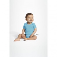 Organic Baby Body Bambino - blanco