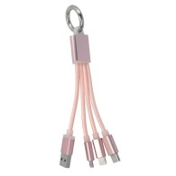 Cable USB personalizable 3 en 1