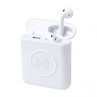 Auriculares con powerbank inalámbrico