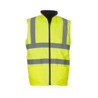 Chaleco reversible Hi-Vis - Chaleco reversible de alta visibilidad