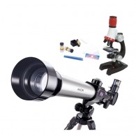 Microscopio + telescopio