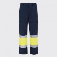 NAOS - Pantalones multibolsillos de verano, alta visibilidad
