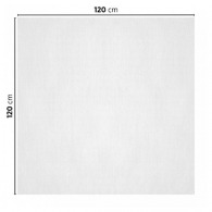 Mantel de papel blanco 120x120cm