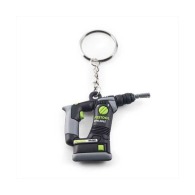 3d soft pvc keychain recto/verso