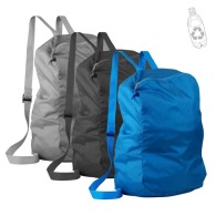 Mochila plegable reciclada