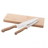 Juego de cuchillos de bambú Sanjo