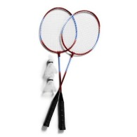 Juego de 2 raquetas de bádminton de metal