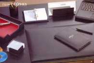 Almohadilla de escritorio de cuero DERMIL con solapa DELPHES - tamaño 56 x 38