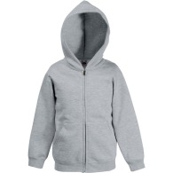 La sudadera con cremallera para niños de Fruit of the Loom