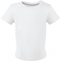 Camiseta manga corta bebé - Blanco