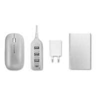 Kit de accesorios de ordenador: ratón, hub, powerbank personalizable