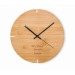 Miniatura del producto ESFERE Reloj de pared redondo de bambú 5