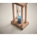 Miniatura del producto Reloj de arena de madera 3 minutos 1