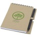 Cuaderno de espiral A6 reciclado con lápiz regalo de empresa