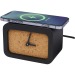 Reloj de sobremesa de carga inalámbrica Momento en piedra caliza, reloj y mecanismo de relojería publicidad