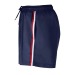 Pantalones cortos de natación tricolor al amanecer, Traje de baño publicidad
