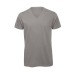 Camiseta de algodón orgánico inspirada, Camiseta de cuello en V publicidad
