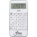 Calculadora de bolsillo de plástico., calculadora publicidad