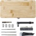 Caja de herramientas de bambú Elmar de 27 piezas regalo de empresa
