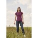 Camiseta de color para mujer - Iconic, Fruto textil del telar publicidad