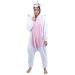 Miniatura del producto DISFRAZ KIGURUMI UNICORNIO ROSA Y BLANCO ADULTO 2