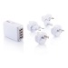 Adaptador de viaje con 4 puertos usb regalo de empresa