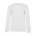 B&C Organic Crew Neck /Women - Women's Organic Crew Neck Sweat - White, Sudadera publicidad