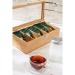 Salón de la caja de té, productos de madera... publicidad