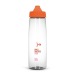 Botella transparente de 83 cl en tritán, Frasco ecológico publicidad