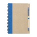 Cuaderno de espiral reciclado con bolígrafo, cuaderno con bolígrafo publicidad