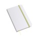 Miniatura del producto Cuaderno A6 blanco con banda elástica de color con tapa dura 3