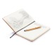 Cuaderno de corcho con bolígrafo de bambú, Objeto personalizado duradero y ecológico publicidad